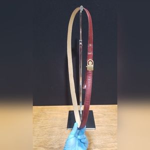 Vintage Made in Italy Belt With Buckle